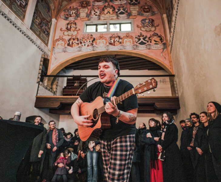 Dominik Prok, Ljubljana castle, 2026, Photo: Saša Krajnc