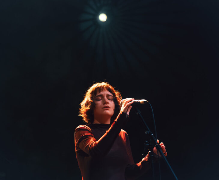 Heinali and Andriana-Yaroslava Saienko present Гільдеґарда/Hildegard, Kino Šiška, 2026, Photo: Saša Krajnc