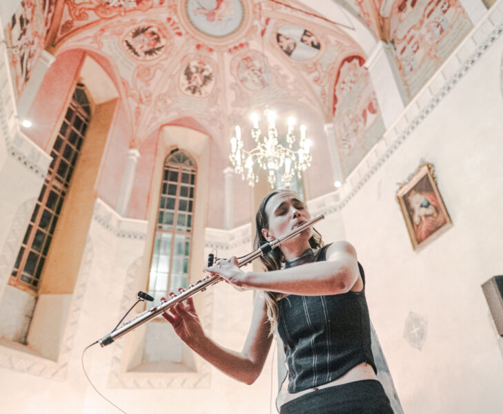 Juli Deák, Ljubljana castle, 2026, Photo: Saša Krajnc