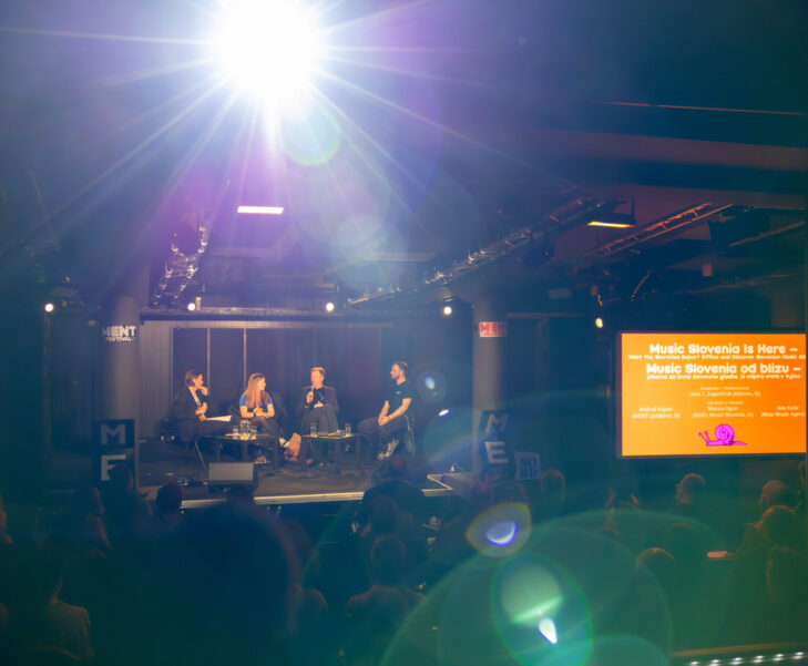 Music Slovenia Is Here - Meet the Slovenian Export Office, Kino Šiška, 2026, Photo: Tina Stariha