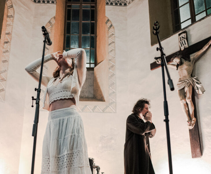 Nika Prusnik & bratje Poljanec, Ljubljanski grad, 2026, Photo: Saša Krajnc